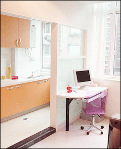 白領(lǐng)單身公寓:小戶型效果圖欣賞