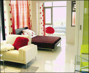 白領(lǐng)單身公寓:小戶型效果圖欣賞