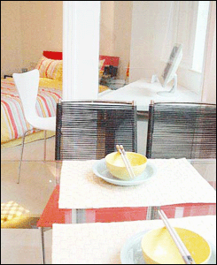 白領(lǐng)單身公寓:小戶型效果圖欣賞