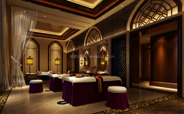 SPA會所裝修設計 