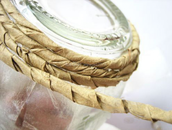 自制田園小花瓶