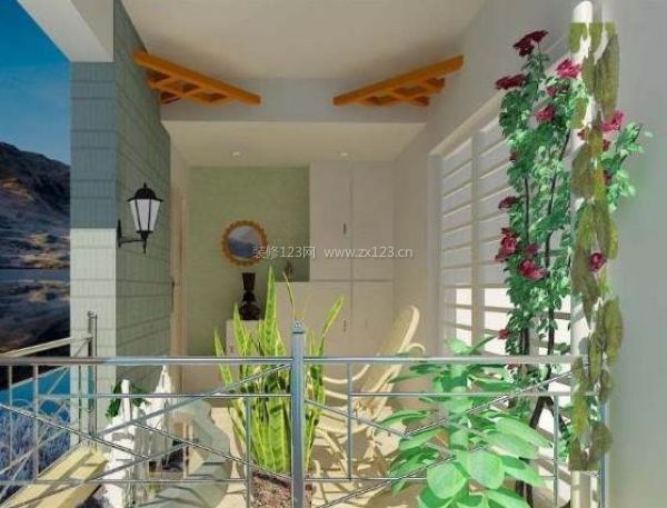 入戶花園效果圖