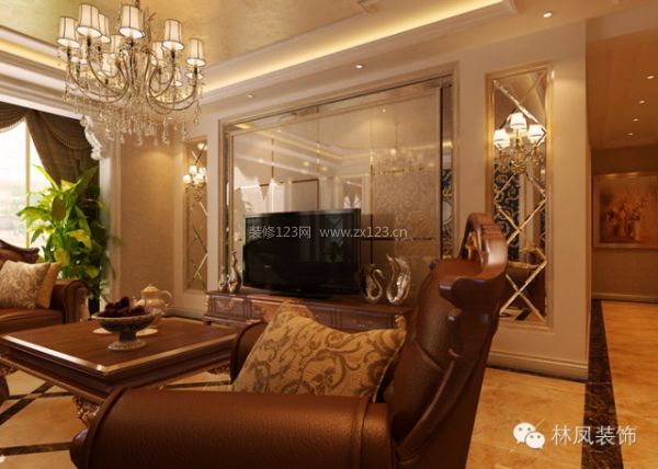 華潤(rùn)橡樹灣簡(jiǎn)歐風(fēng)格效果圖