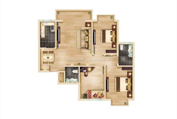 戶型大小影響家裝半包費(fèi)用