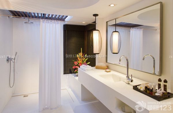 衛(wèi)生間裝修注意地面高度設計