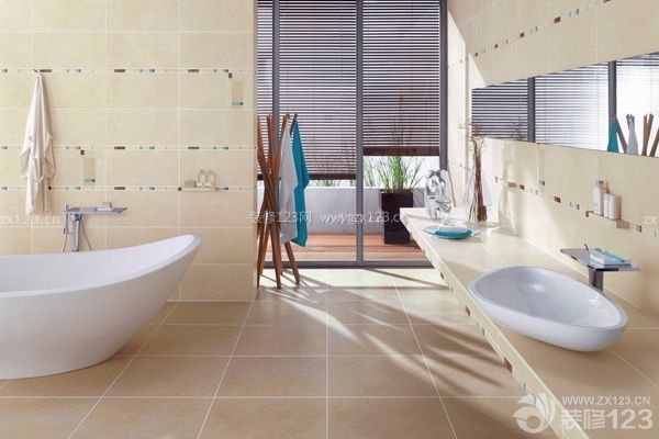 衛浴裝修怎么樣最省錢——地面材料實用就好