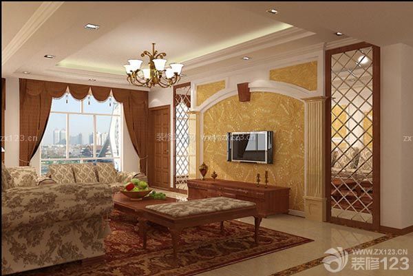 半包裝修簡(jiǎn)歐風(fēng)格效果圖