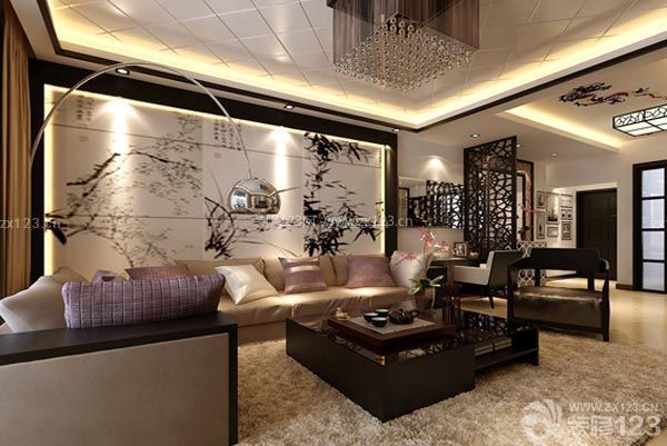 全包裝修中的中式風格效果圖