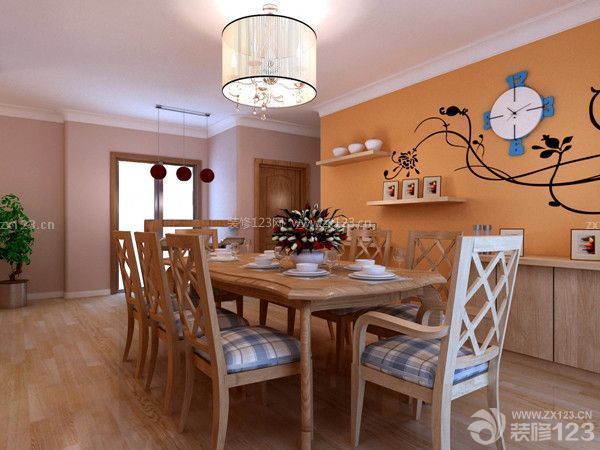 怎樣裝修餐廳：色彩搭配