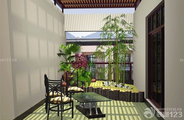 入戶花園裝修注意事項(xiàng)：花卉的擺放