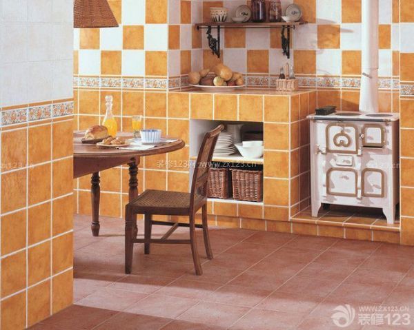 室內餐廳用室外磚效果圖