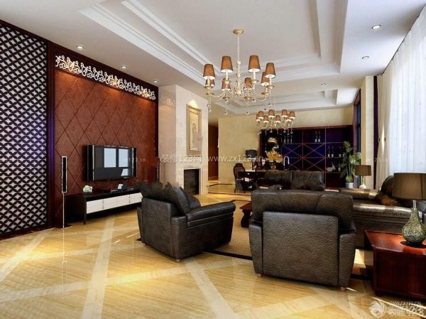 中西混搭裝修風格原則5：材質選擇及色彩搭配