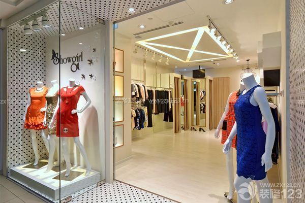 個(gè)性服裝店裝修1：要有流行元素
