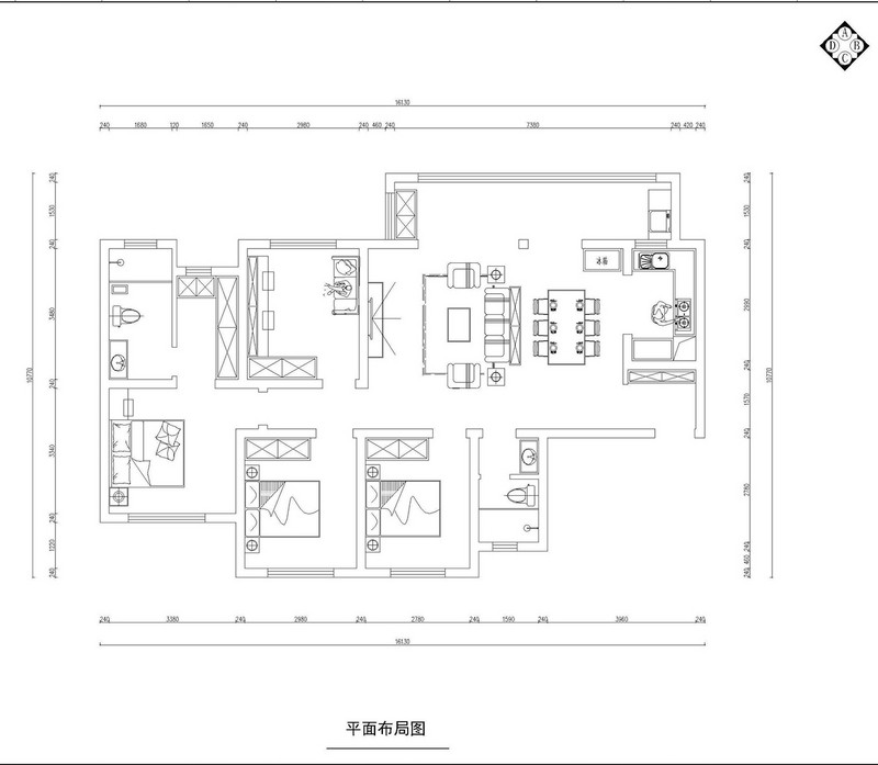 新希望天府錦麟壹品戶型圖 新希望天府錦麟壹品戶型圖