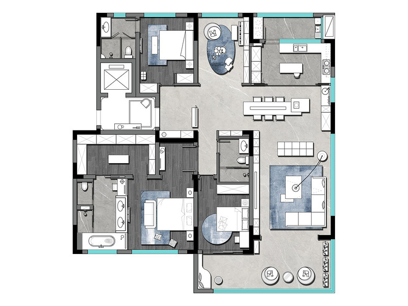 雅居樂錦尚雅宸戶型圖