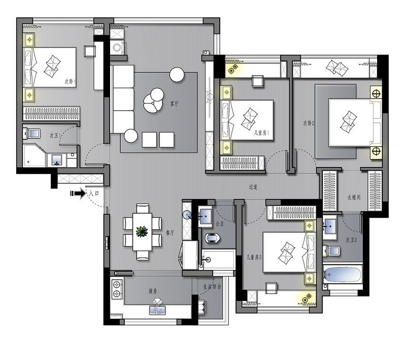 璟悅天著戶型圖